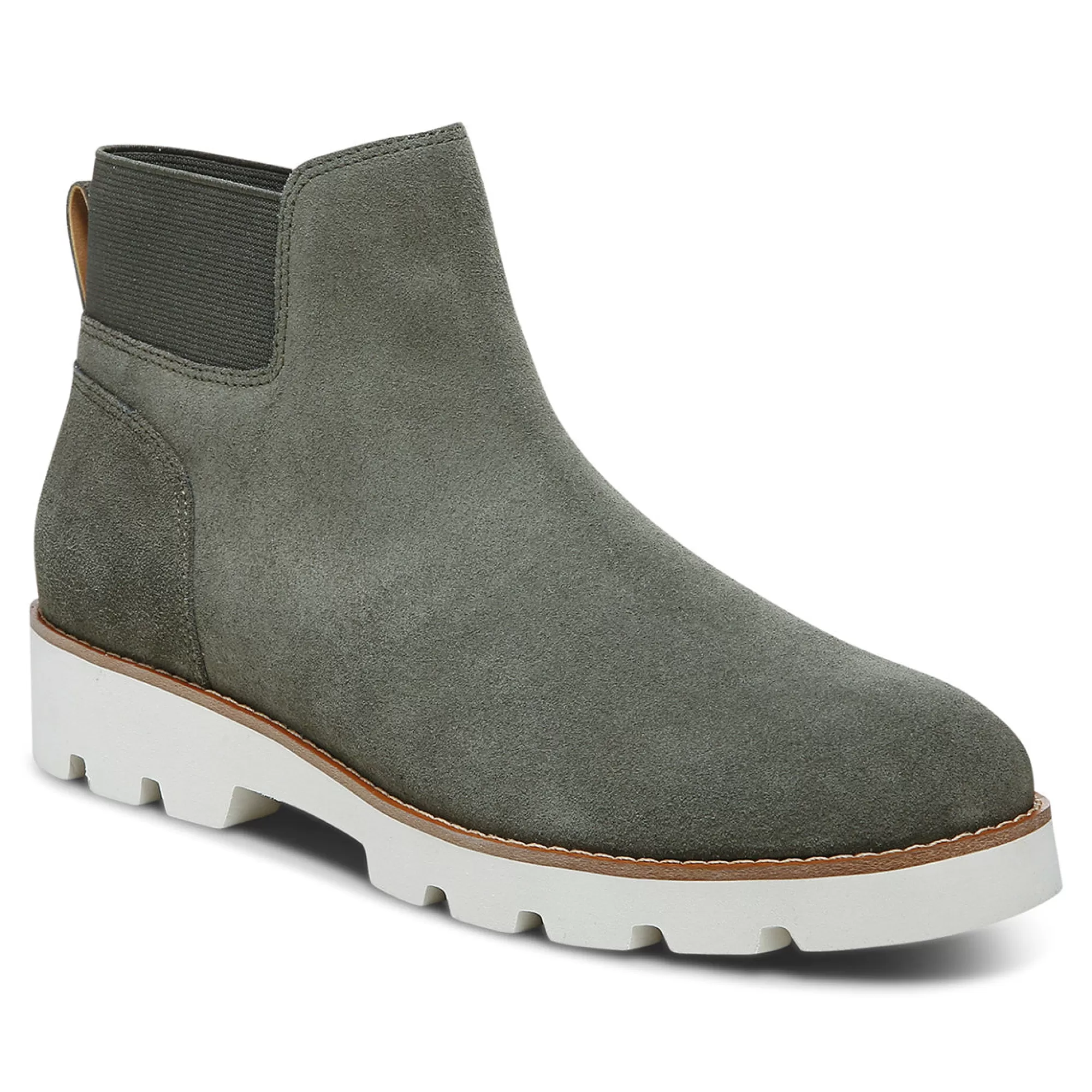 Discount Vionic Brionie Chelsea Boot Olive | Black | Monks Robe