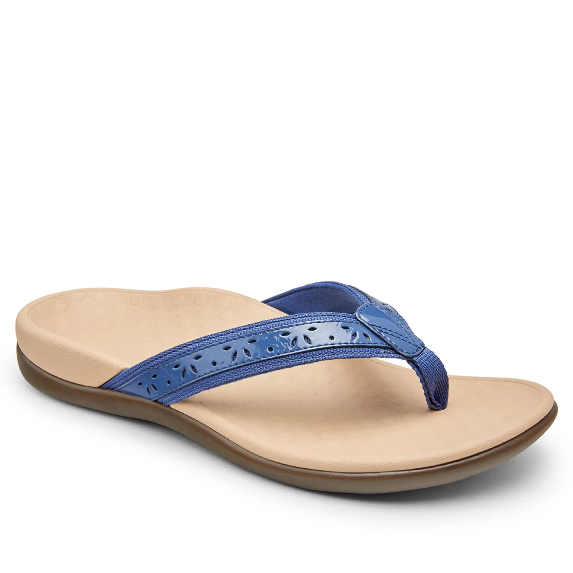 Online Vionic Casandra Toe Post Sandal Ii Indigo | Lake Blue | Lime | Pale Blush