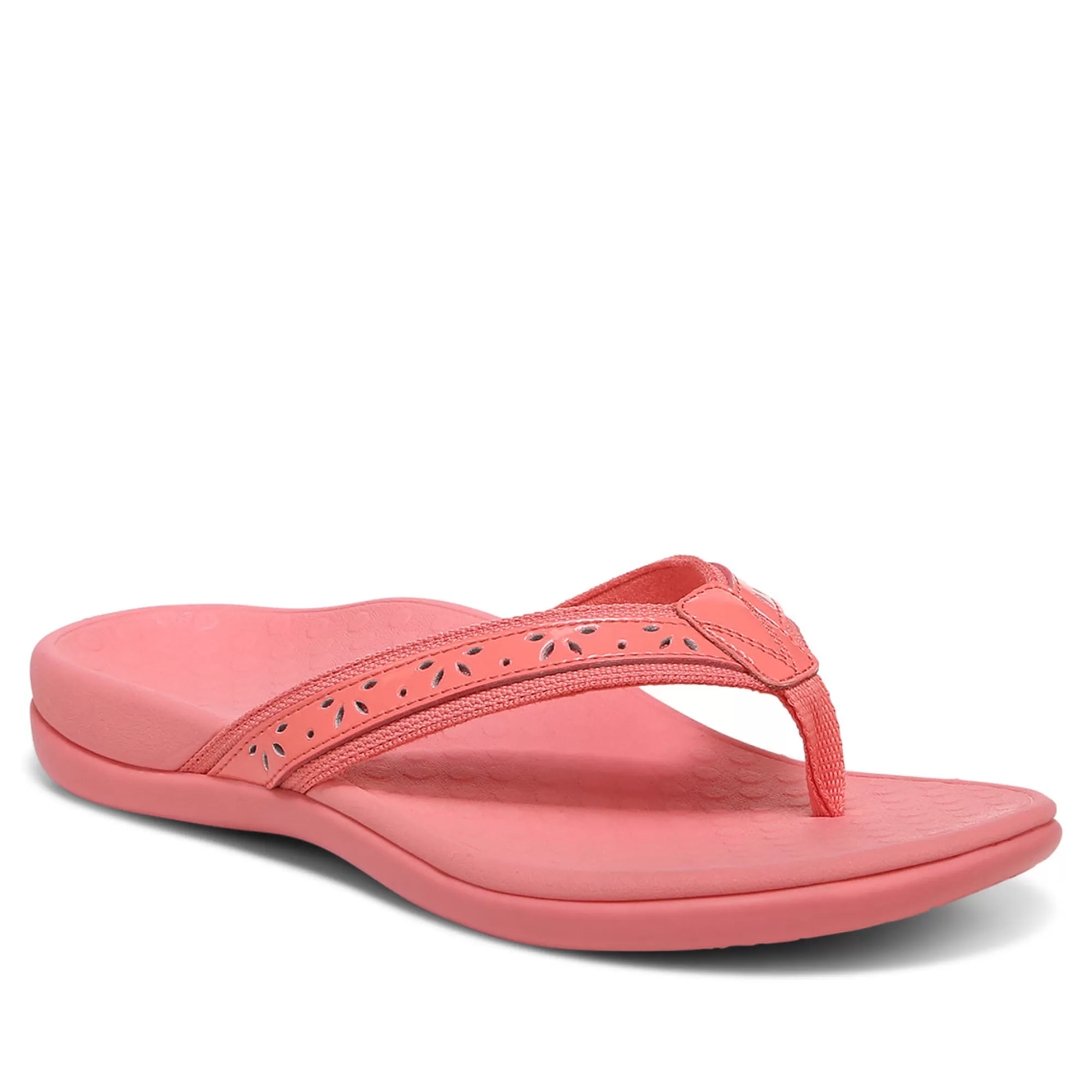 Hot Vionic Casandra Toe Post Sandal Iii Aqua | Shell Pink | Vapor