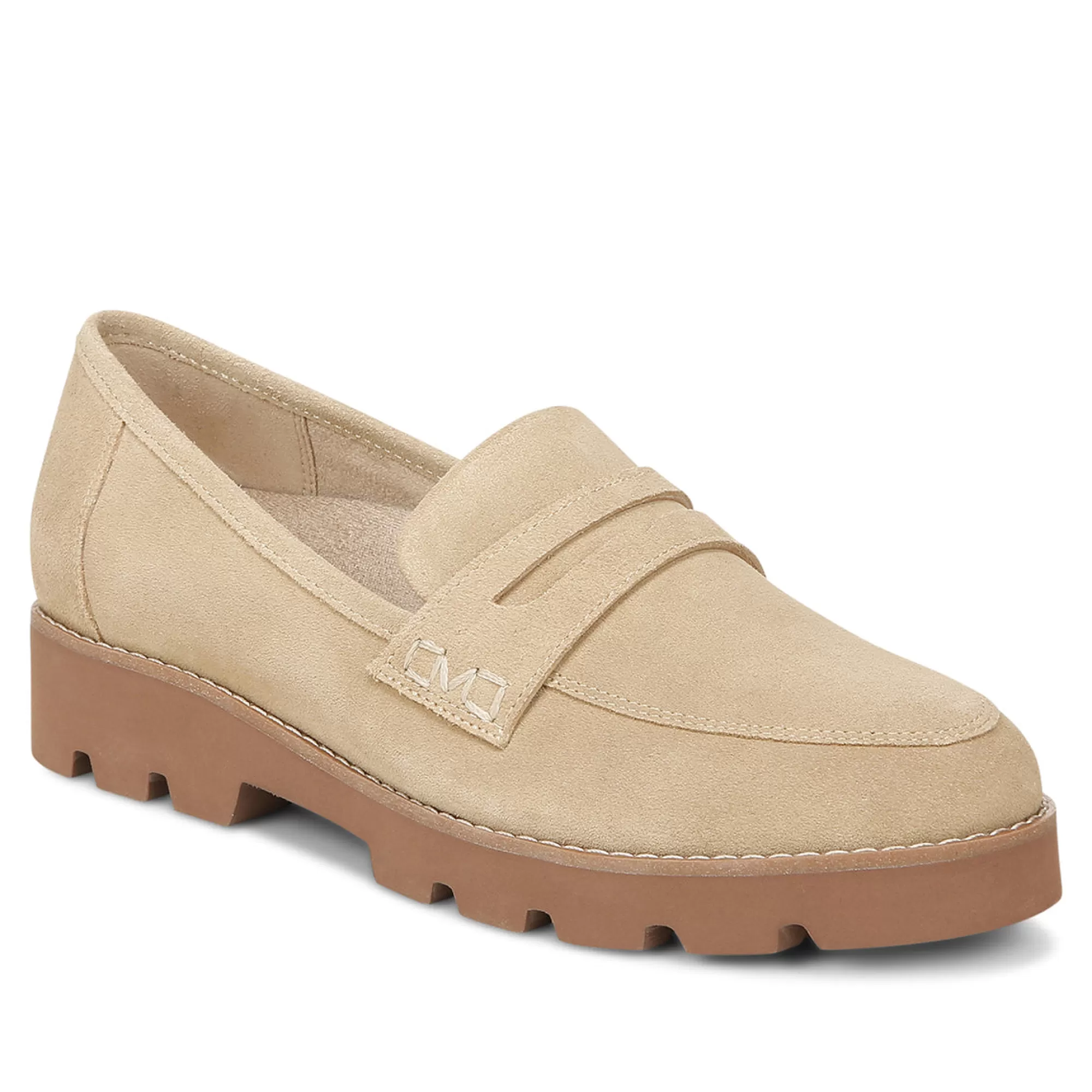 Discount Vionic Cheryl Ii Loafer Black Leather | Sand Suede