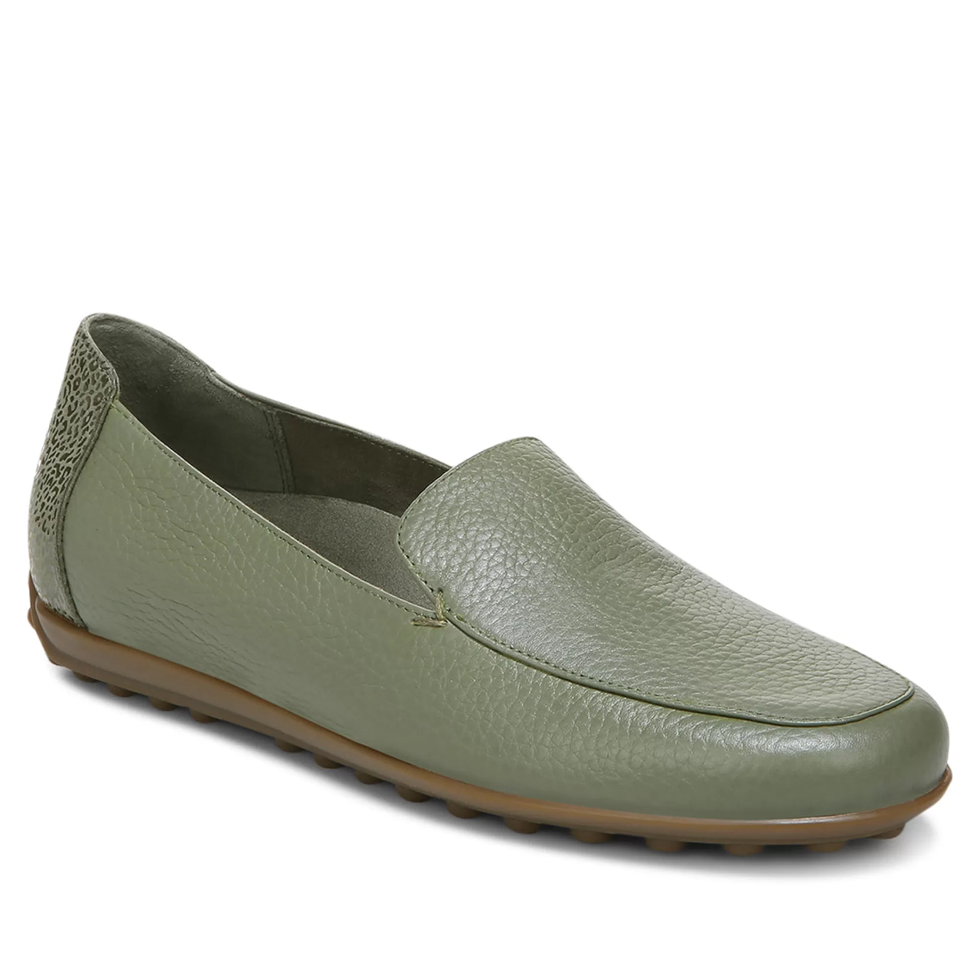 Clearance Vionic Elora Loafer Army Green | Black | Toffee