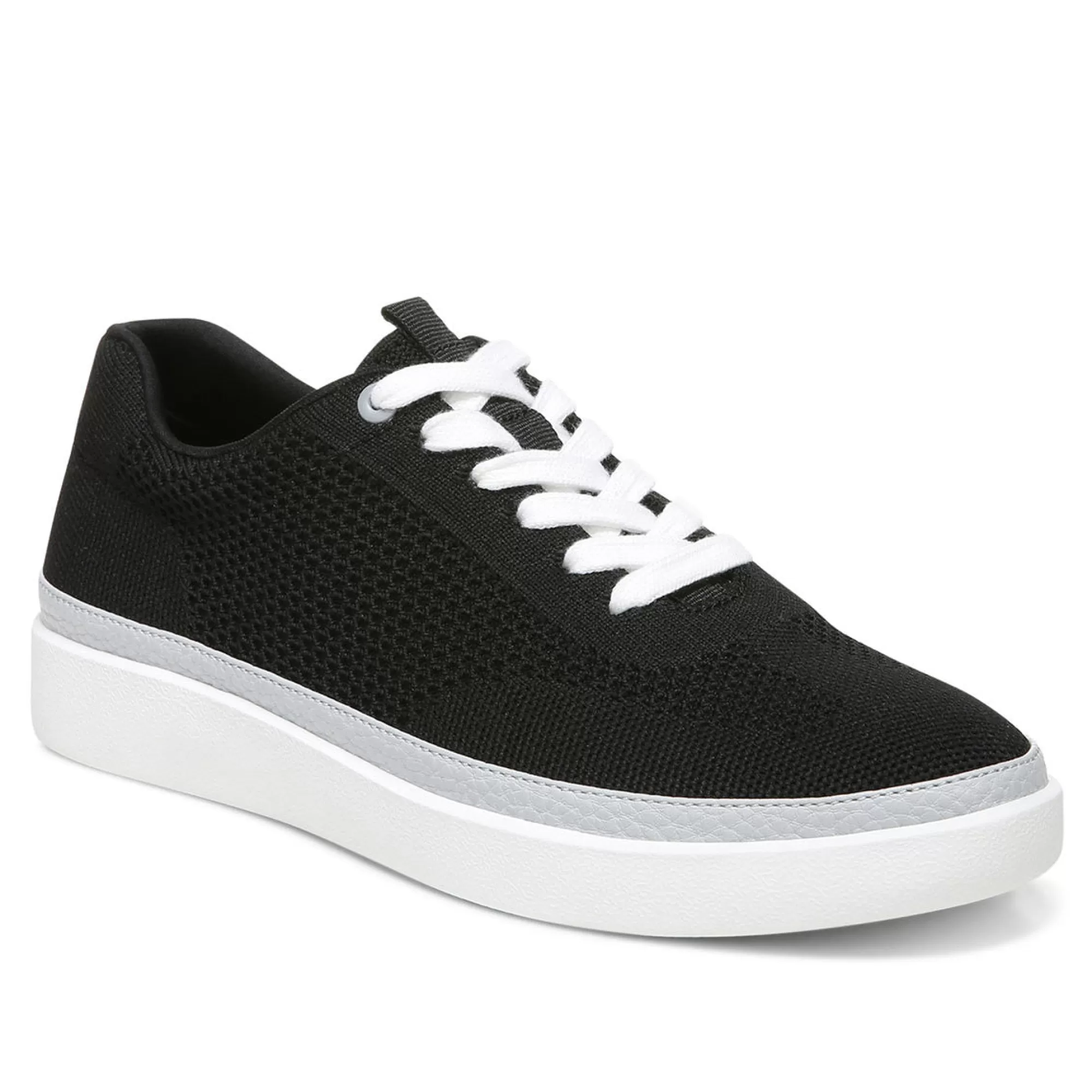 Discount Vionic Galia Sneaker Black Knit | White Knit