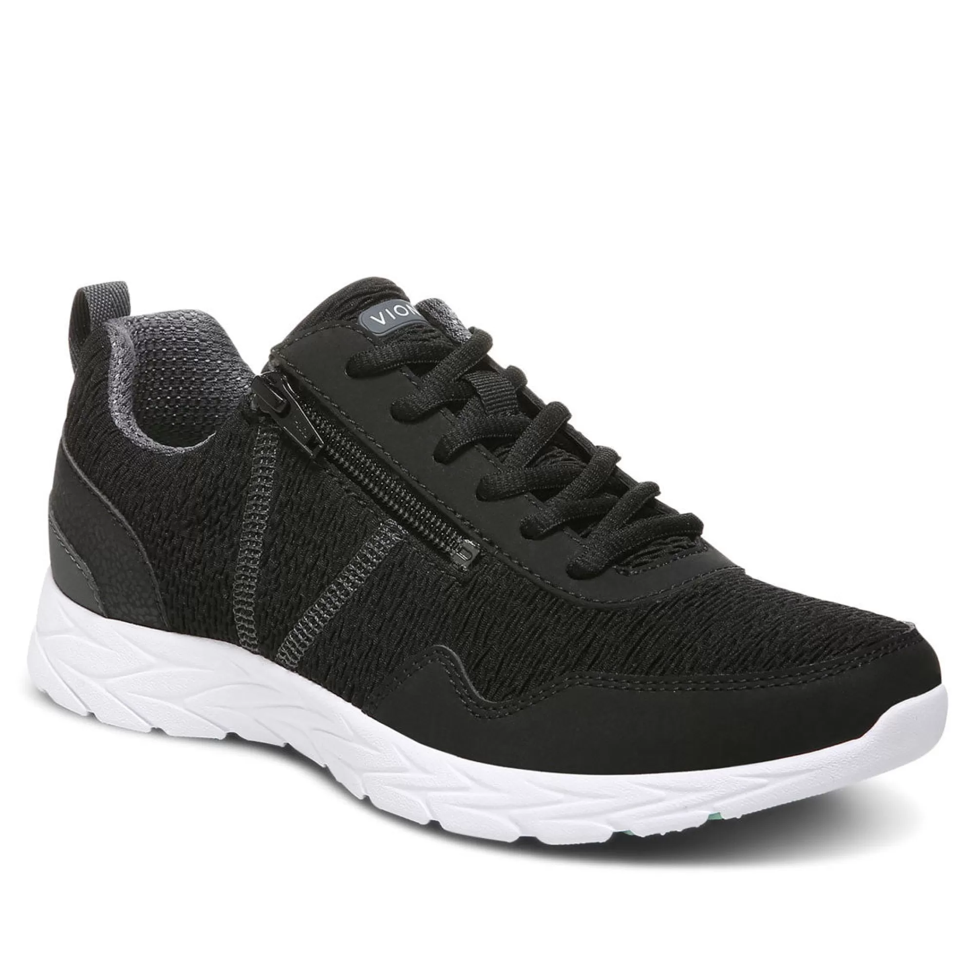 Cheap Vionic Jetta Sneaker (Wide) Black | Light Grey