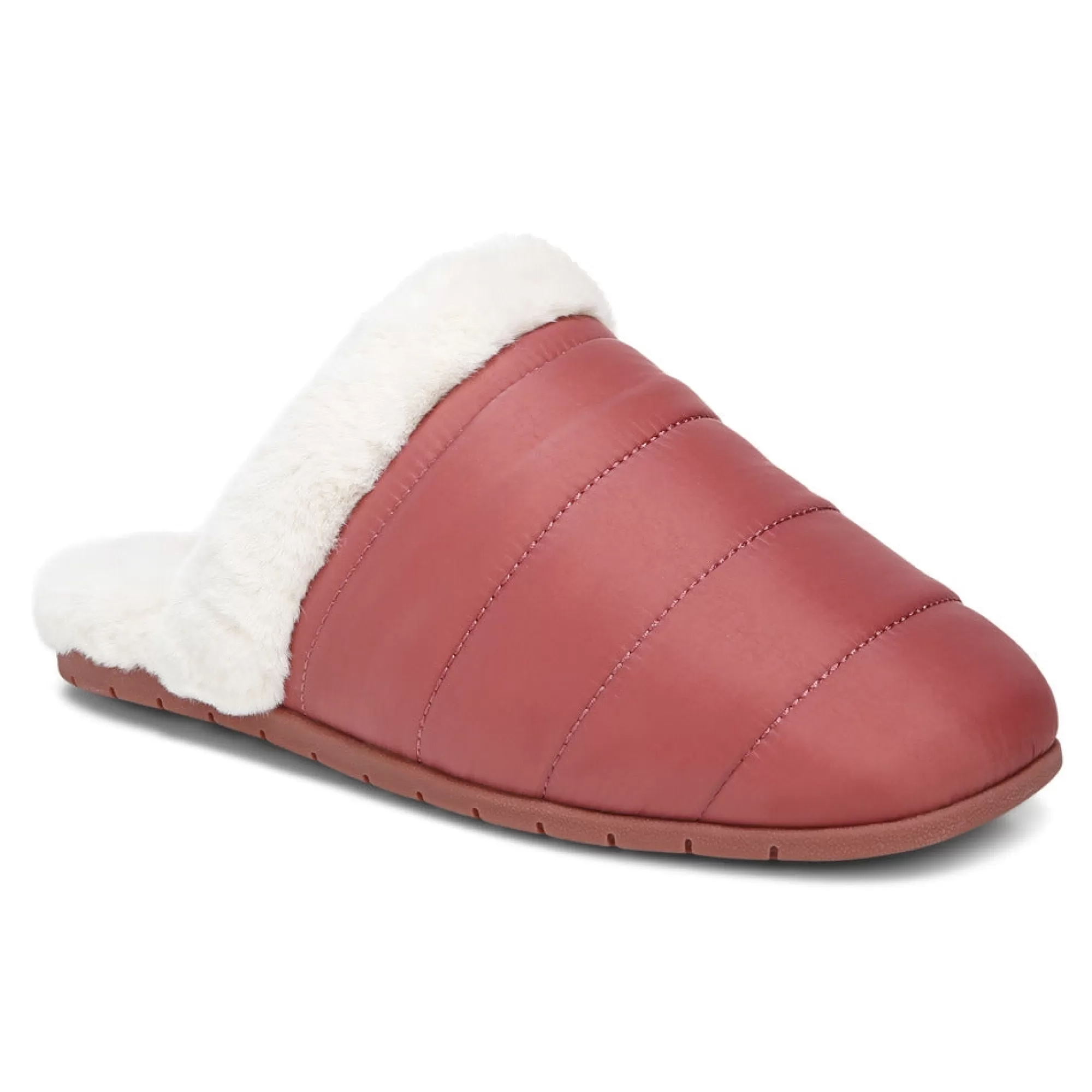 Clearance Vionic Josephine Slipper Beige | Black | Dusty Cedar