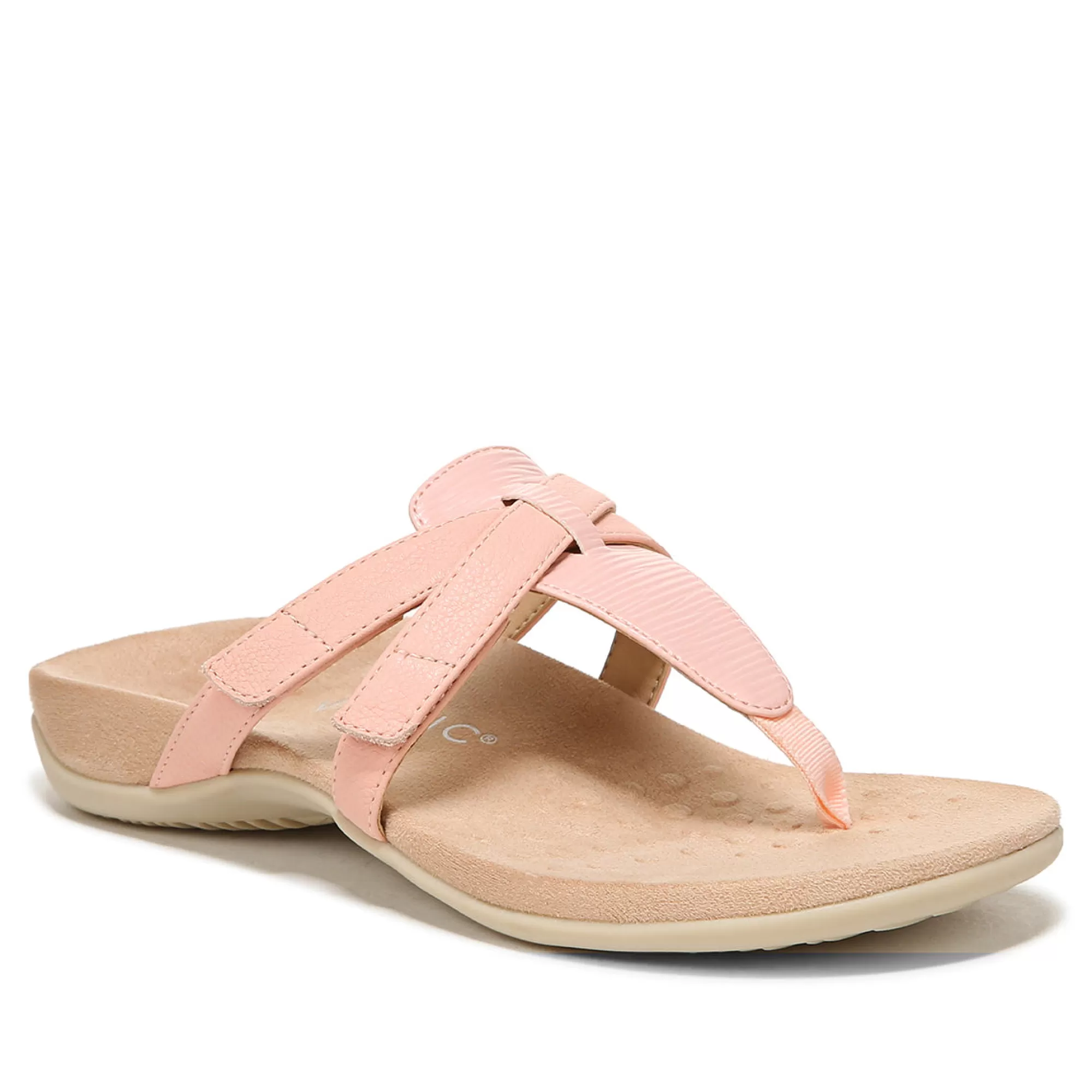 Flash Sale Vionic Karley Toe Post Sandal Black | Cream | Gold | Roze