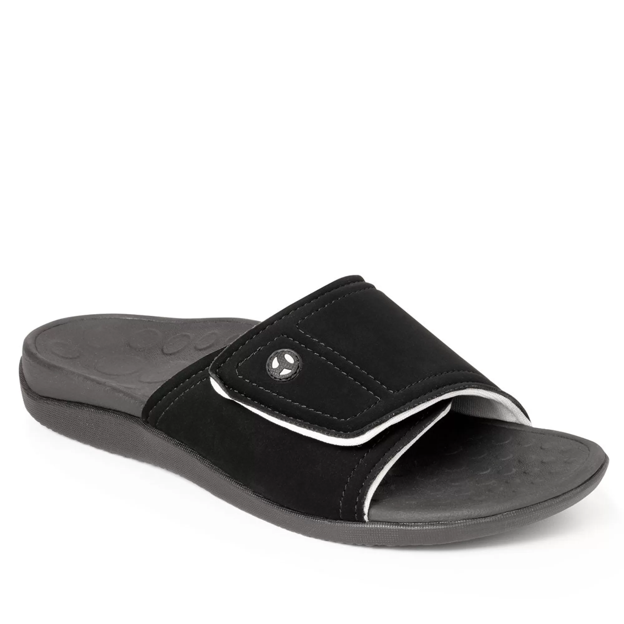 Best Sale Vionic Kiwi Slide Sandal Black | Camel | Sky | Vapor