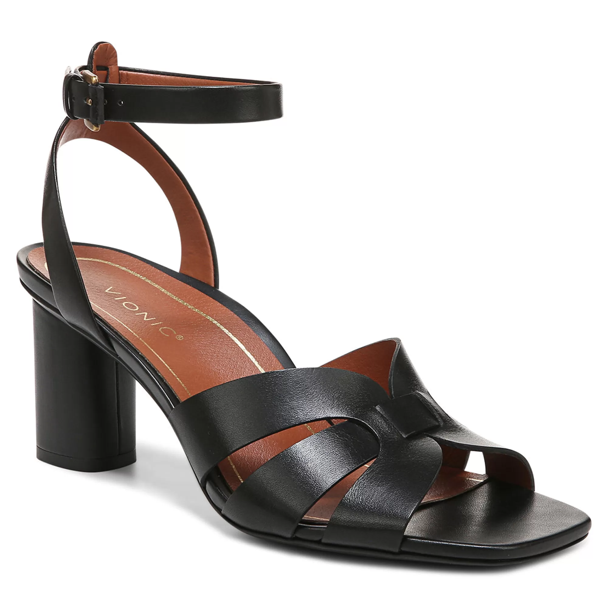 Online Vionic Marrin Heeled Sandal Black