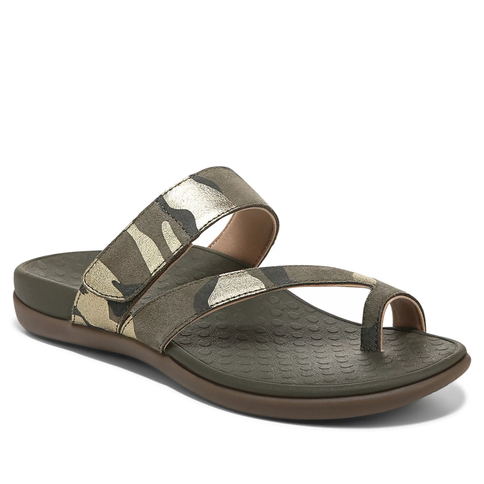 New Vionic Morgan Sandal Black | Olive | White