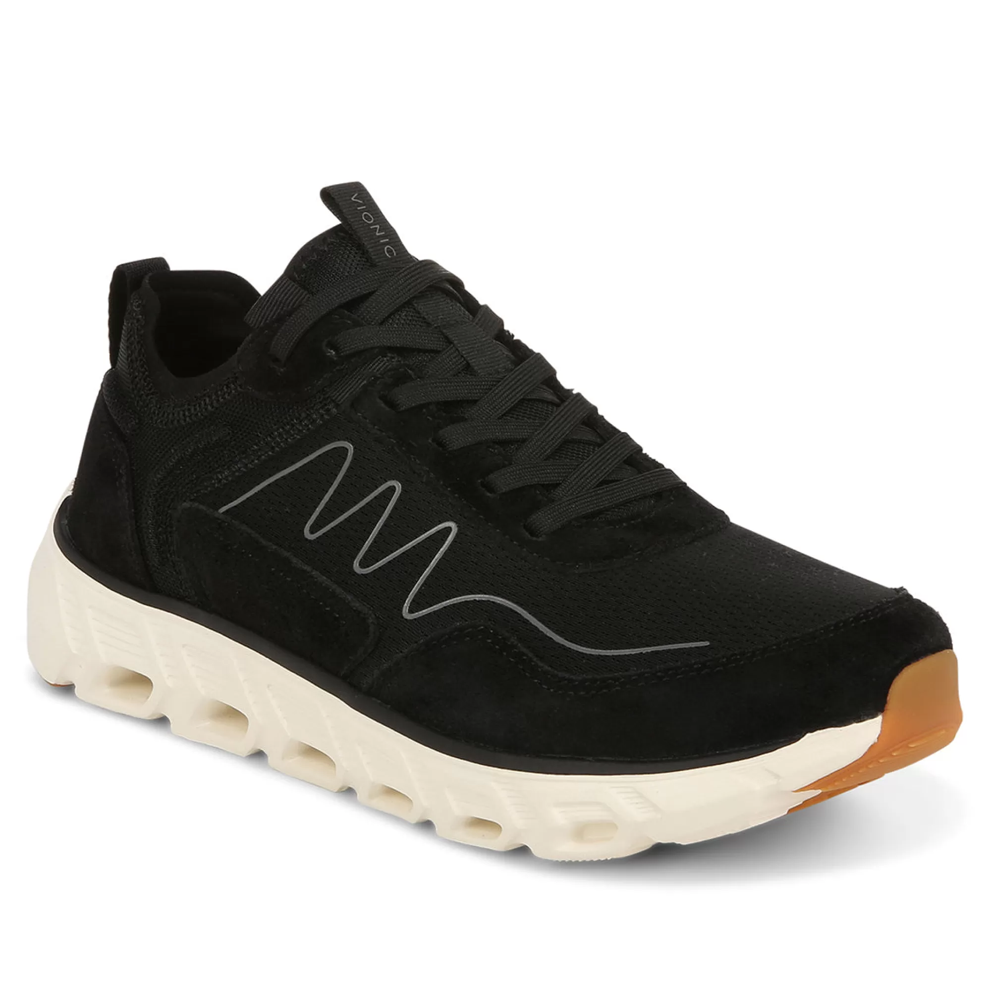 Shop Vionic Nimble Sneaker Cream Suede | Black Suede | Mist Suede