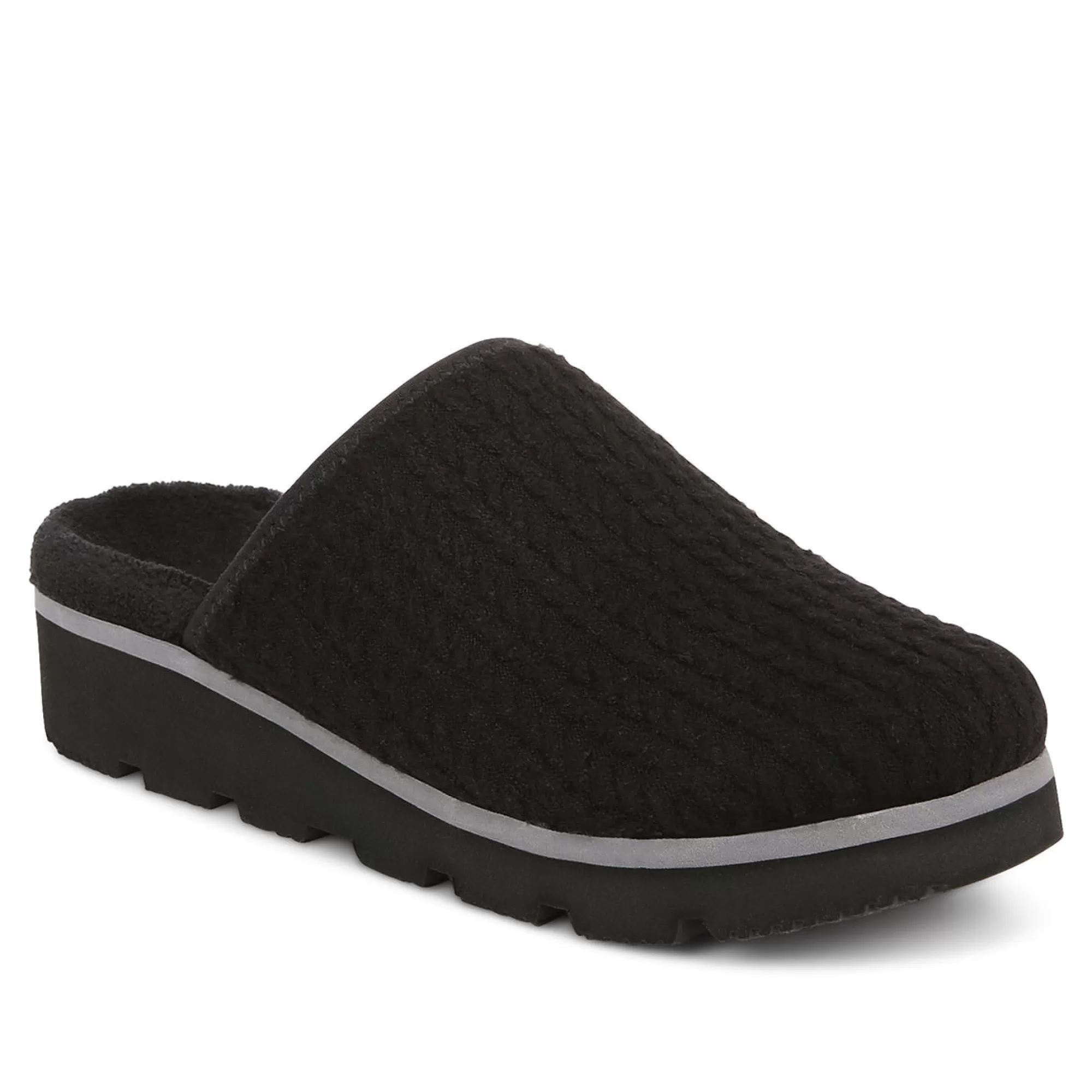 Online Vionic Sakura Mule Slipper Black | Slate | Wheat