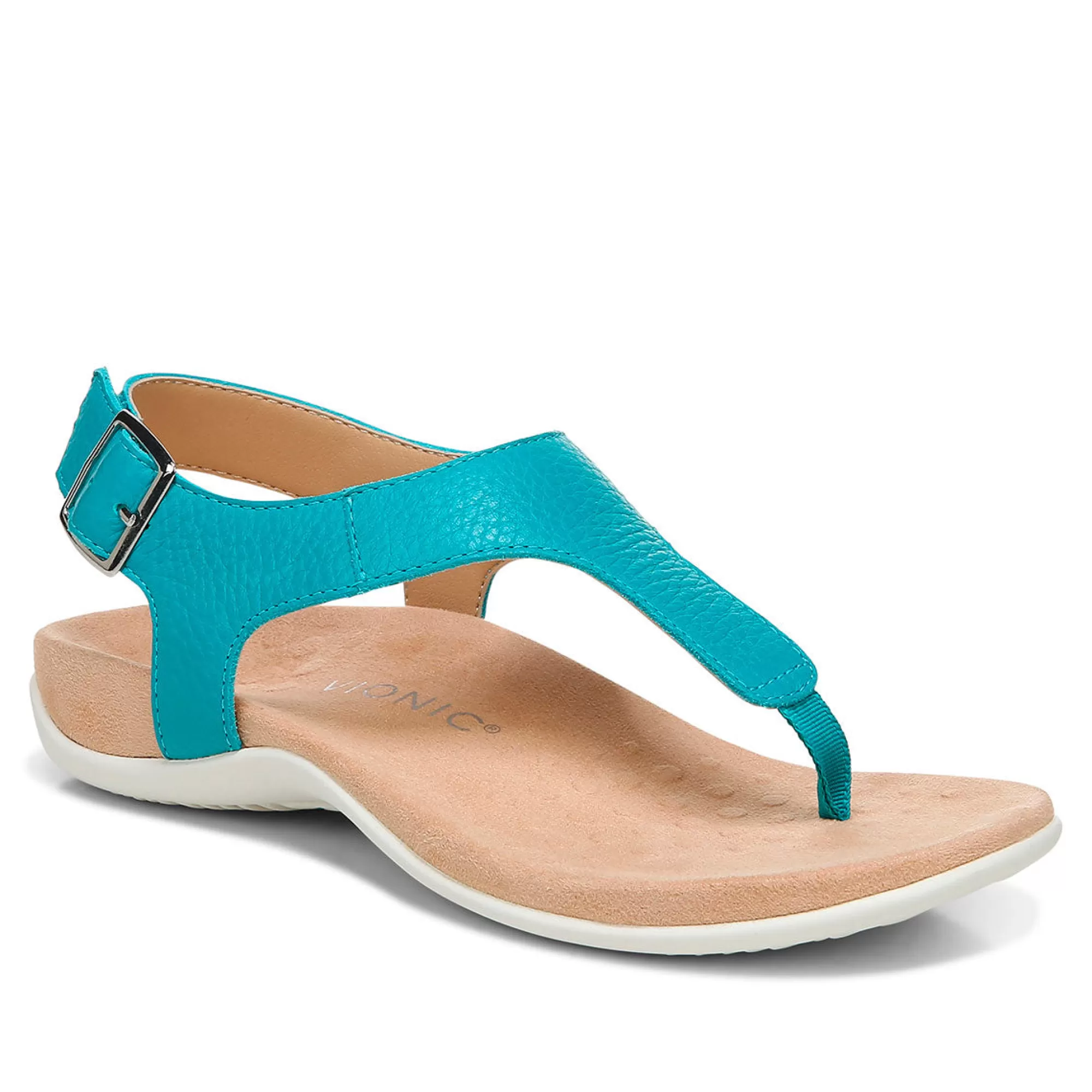 Discount Vionic Terra Sandal Black | Clay | Cream | Lake Blue