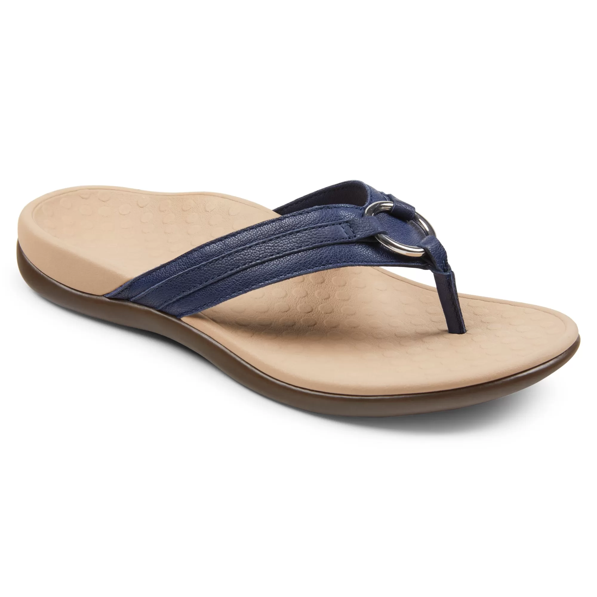 Cheap Vionic Tide Aloe Toe Post Sandal Black | Black Leather | Champagne | Lavender