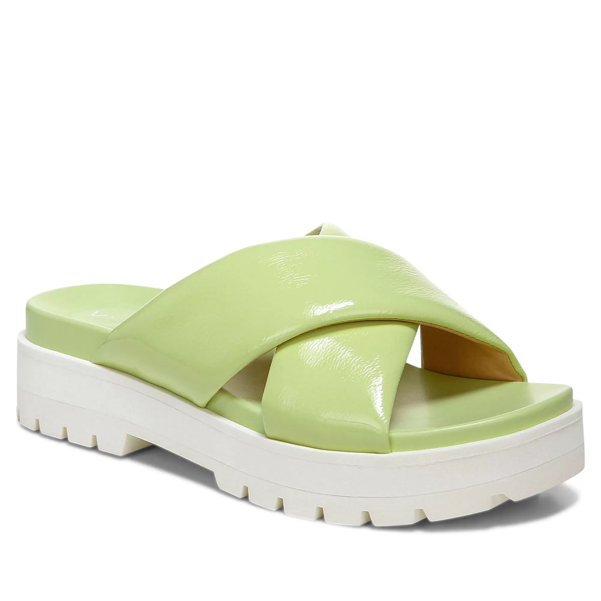 Outlet Vionic Vesta Platform Lug Sandal Blue Shadow | Cream | Macaroon | Pale Lime