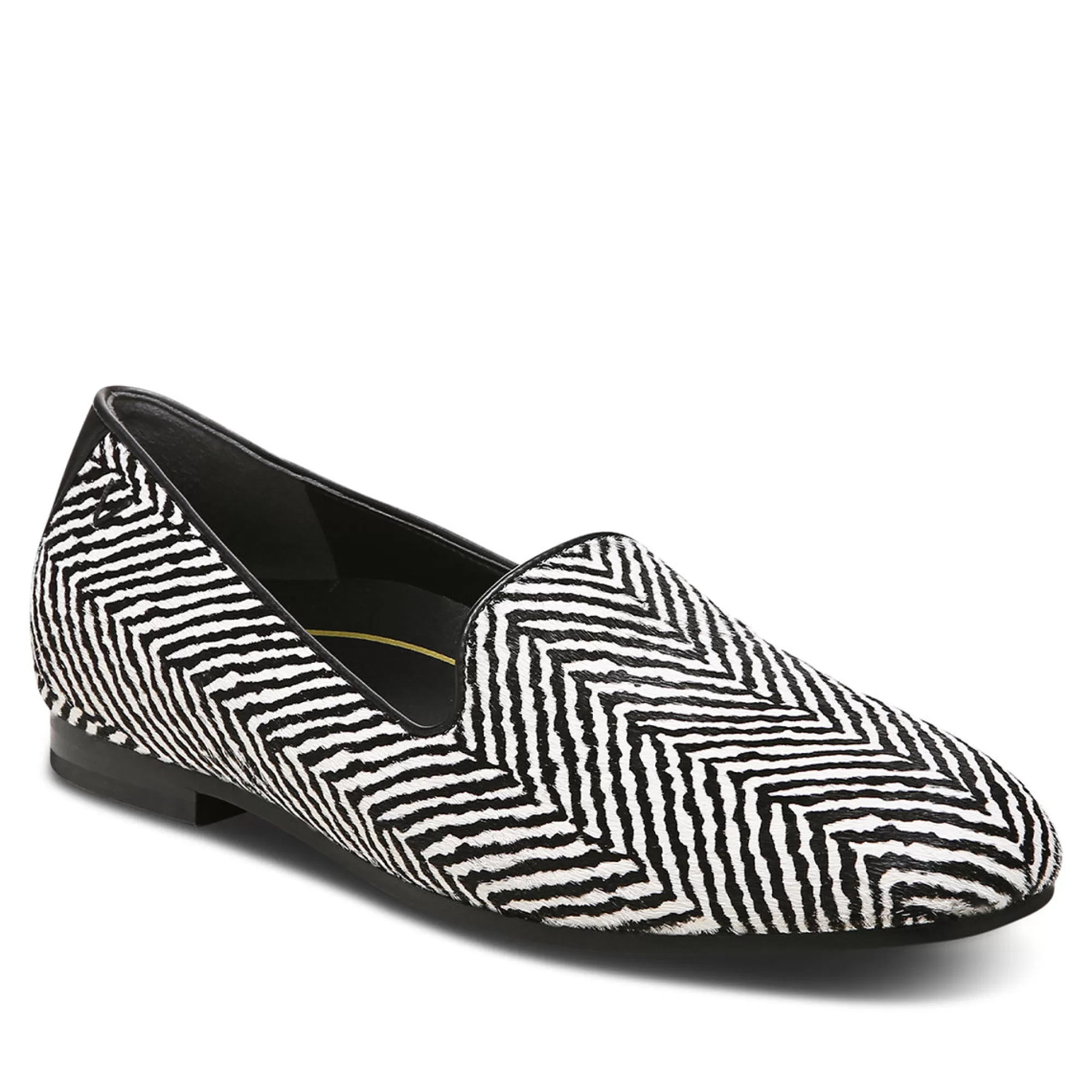 Store Vionic Willa Slip On Flat Black Crinkle | Black Suede | Black/White | Brown Cow Print